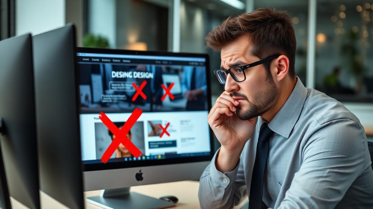 5 Website Design Mistakes Costing You Customers
